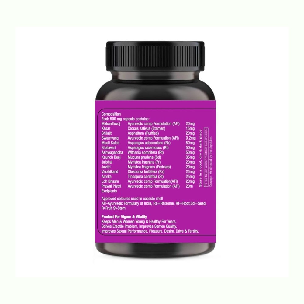 Shilajit Force Capsules for Men
