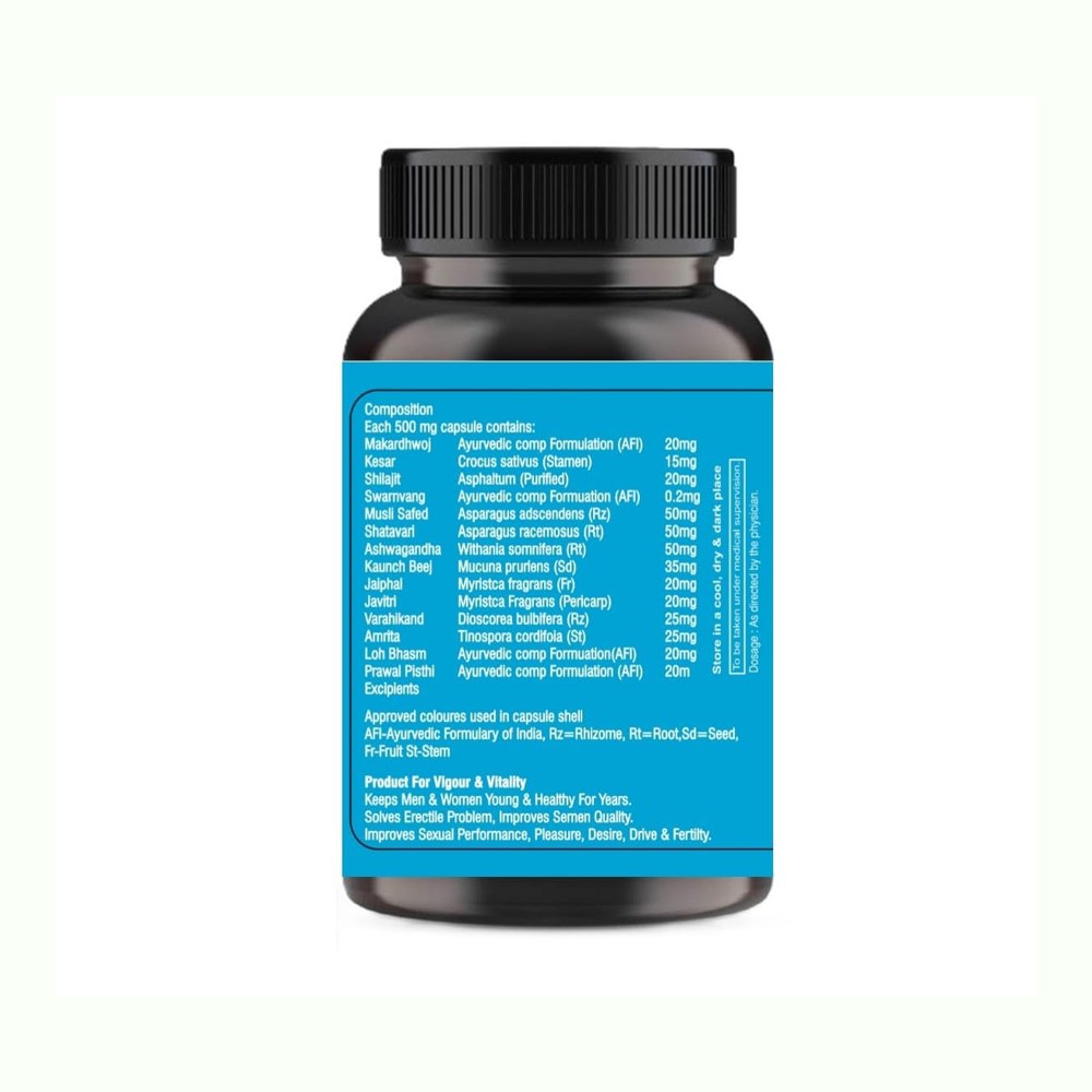 AyurVigorax Herbal Capsules for Men