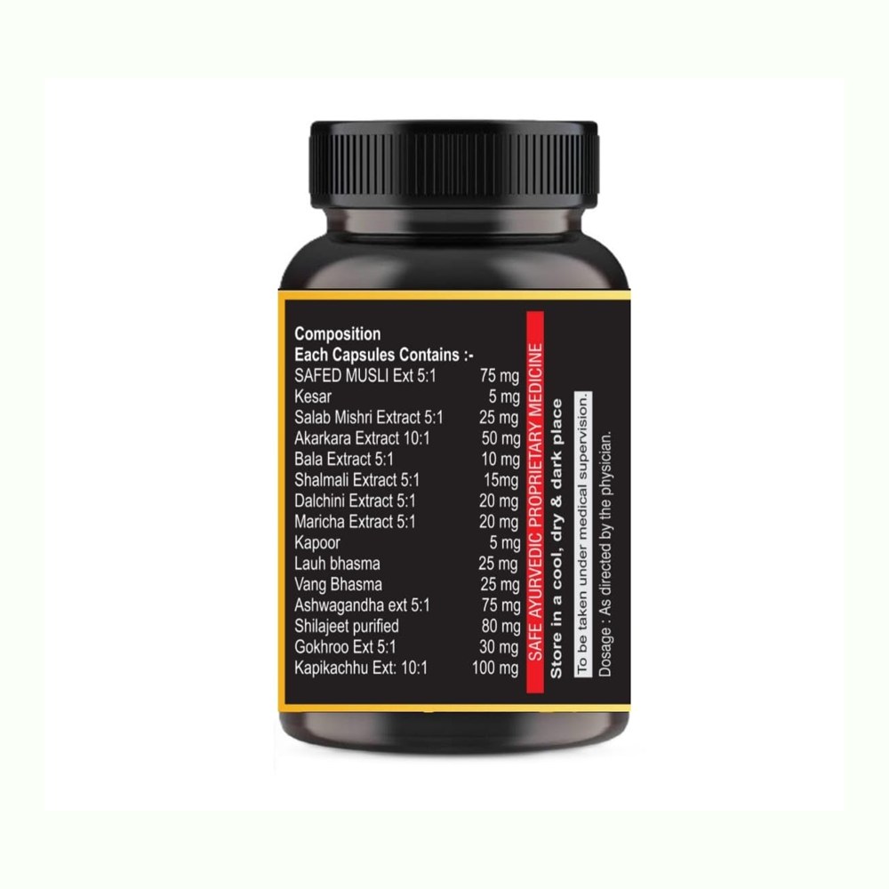 Shilajit Gold Pro Herbal Man Power Tablets for Men Long Time Ayurvedic Medicine Natural Stamina Booster Muscle Growth Capsules