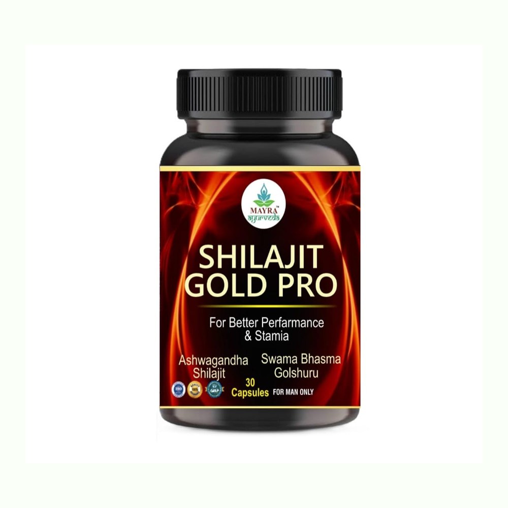 Shilajit Gold Pro Herbal Man Power Tablets for Men Long Time Ayurvedic Medicine Natural Stamina Booster Muscle Growth Capsules