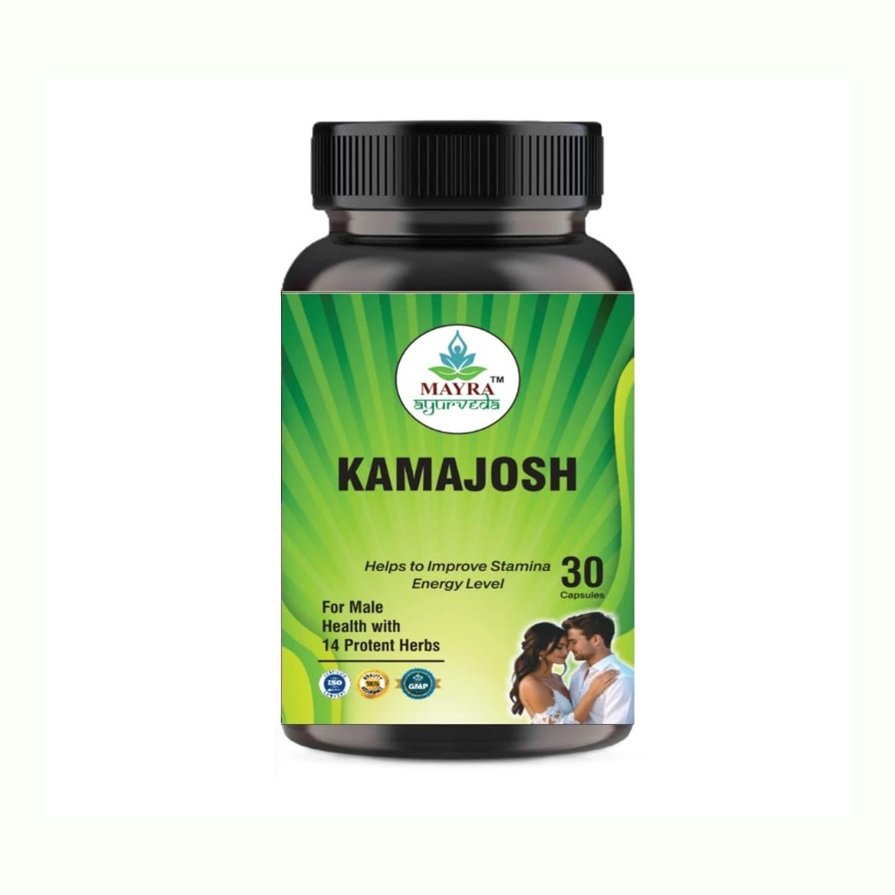 KAMAJOSH Herbal Man Power Tablets for Men Long Time Ayurvedic Medicine Natural Stamina Booster Muscle Growth Capsules
